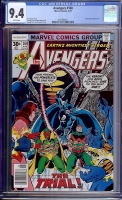 Avengers #160 CGC 9.4 w