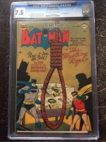 Batman #67 CGC 7.5 ow/w