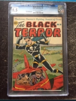Black Terror #18 CGC 8.5 ow/w