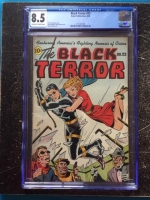 Black Terror #23 CGC 8.5 ow/w