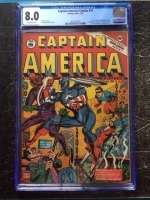 Captain America Comics #16 CGC 8.0 ow