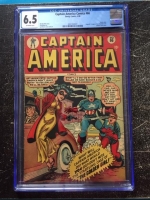 Captain America Comics #66 CGC 6.5 ow