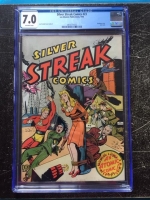 Silver Streak Comics #23 CGC 7.0 ow