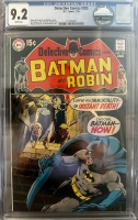 Detective Comics #395 CGC 9.2 w Puget Sound Collection