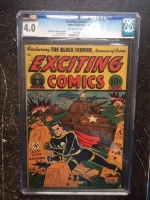Exciting Comics #37 CGC 4.0 ow/w