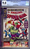 Amazing Spider-Man Annual #3 CGC 9.0 ow/w