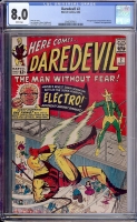 Daredevil #2 CGC 8.0 w