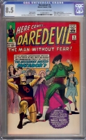 Daredevil #5 CGC 8.5 cr/ow
