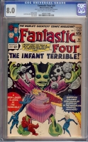 Fantastic Four #24 CGC 8.0 lt/ow Mannarino