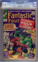 Fantastic Four #25 CGC 7.5 ow