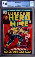 Hero For Hire #1 CGC 8.0 w