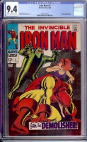 Iron Man #2 CGC 9.4 cr/ow