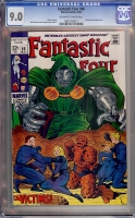 Fantastic Four #86 CGC 9.0 ow/w