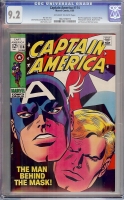 Captain America #114 CGC 9.2 ow/w