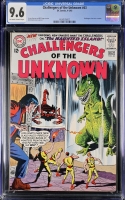 Challengers of the Unknown #43 CGC 9.6 ow/w
