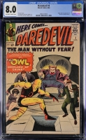 Daredevil #3 CGC 8.0 ow/w