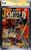 Nick Fury, Agent of SHIELD #2 CGC 9.4 ow/w CGC Signature SERIES