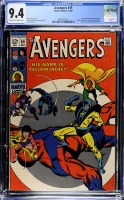 Avengers #59 CGC 9.4 ow/w