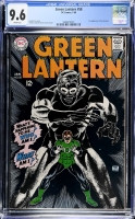 Green Lantern #58 CGC 9.6 w
