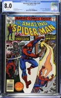 Amazing Spider-Man #167 CGC 8.0 w