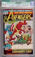 Avengers #97 CGC 9.2 w