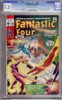 Fantastic Four #105 CGC 7.5 ow/w