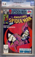 Amazing Spider-Man #223 CGC 9.4 ow/w