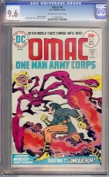 Omac #4 CGC 9.6 ow/w