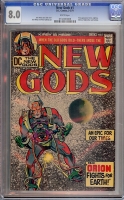 New Gods #1 CGC 8.0 w