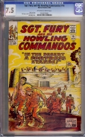 Sgt. Fury and His Howling Commandos #16 CGC 7.5 ow/w