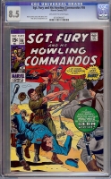 Sgt. Fury and His Howling Commandos #86 CGC 8.5 ow/w