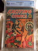 Exciting Comics #42 CBCS 5.5 ow/w