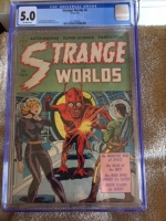 Strange Worlds #6 CGC 5.0 ow