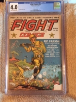 Fight Comics #25 CGC 4.0 cr/ow