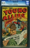 Young Allies #20 CGC 9.2 ow