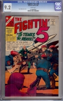 Fightin' Five #39 CGC 9.2 w