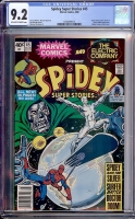 Spidey Super Stories #45 CGC 9.2 ow/w