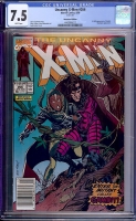 Uncanny X-Men #266 CGC 7.5 w Newsstand Edition