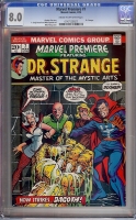Marvel Premiere #7 CGC 8.0 cr/ow