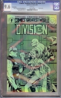 Comics' Greatest World: Division 13 #1 CGC 9.6 w
