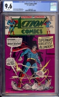 Action Comics #369 CGC 9.6 w