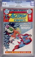 Action Comics #415 CGC 9.8 w