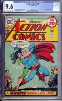 Action Comics #438 CGC 9.6 ow/w