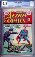 Action Comics #444 CGC 9.2 w