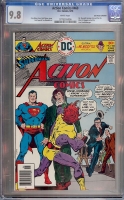 Action Comics #460 CGC 9.8 w Don Rosa Collection