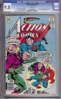 Action Comics #465 CGC 9.8 w