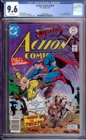 Action Comics #470 CGC 9.6 w