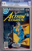 Action Comics #493 CGC 9.8 w