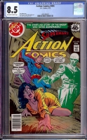 Action Comics #494 CGC 8.5 ow/w