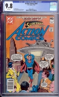 Action Comics #501 CGC 9.8 w